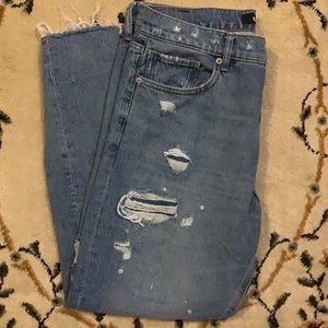 Express light wash jeans